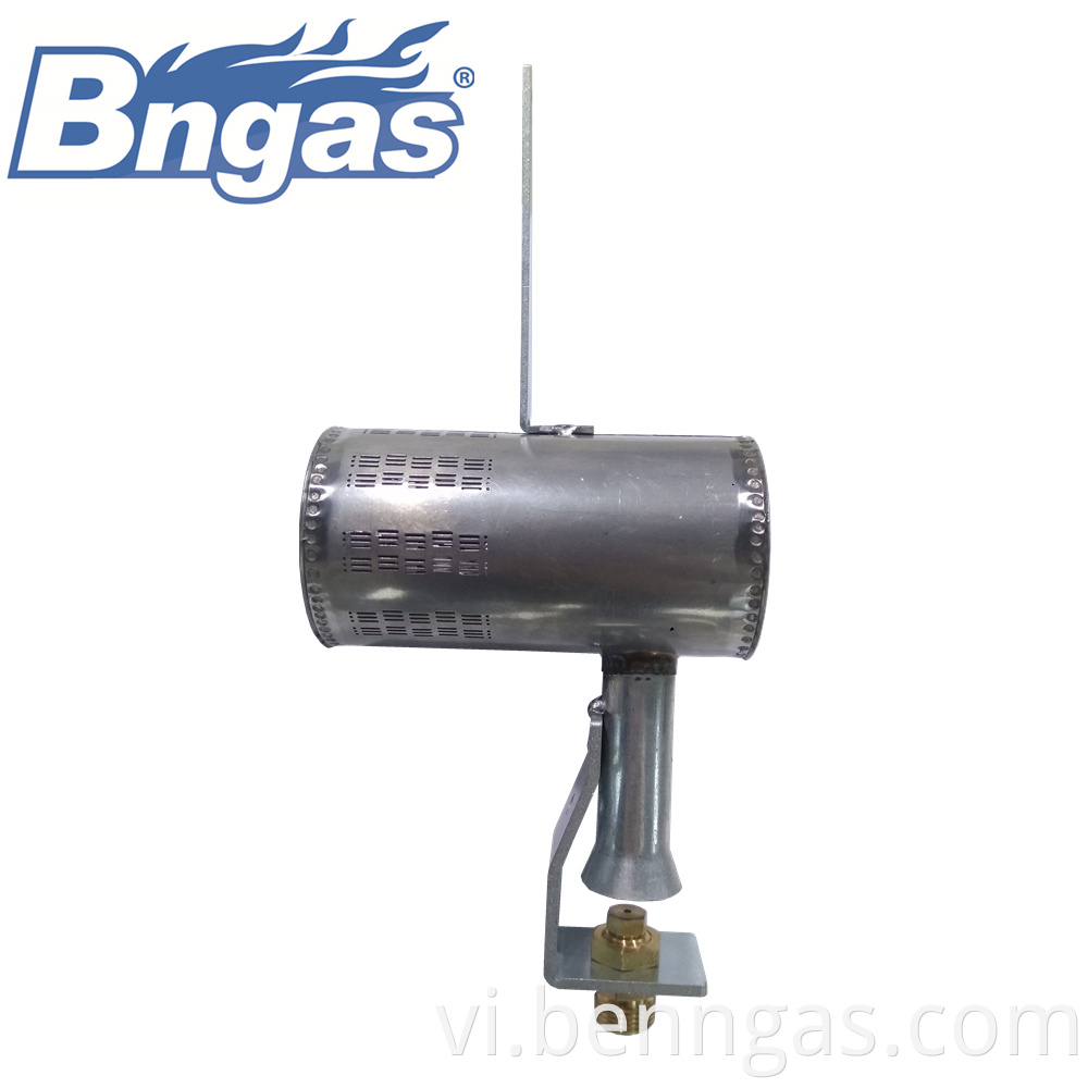 GAS BURNER HEATER ASSEMBLY